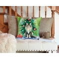 thumbnail image 3 of Carolines Treasures DAC7230PW1414 14 x 14 in. MaineCoon Cat by the Christmas Tree Throw Pillow, 3 of 6