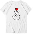 thumbnail image 5 of Valentines Day Gifts T-Shirt à Col Rond et Manches Courtes pour Femme, 5 of 5