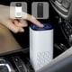 thumbnail image 1 of Purificador de aire para coche con tecnología de iones negativos - Eliminador portátil de olores para vehículos, hogar y oficina - Cobertura de 15 pies cuadrados, alimentado por USB-C, negro o blanco, 1 of 8