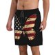 thumbnail image 2 of Fotbe Patriotic USA Butterfly Art Trajes de Baño Estampados para Hombre, Shorts de Verano de Secado Rápido, Ropa de Playa, Bañadores-X-Large, 2 of 6