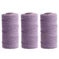 thumbnail image 1 of 2mm 100m Cotton String Twine 8 Ply Solid Colour Holiday Decorative Read For Diy Craft Gift Bake Wrapping, 1 of 5