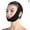 black, variant on Adjustable Face Slimming Mask For Cheek Contour And Double Chin Lifting In Pink Black Green
