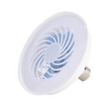 thumbnail image 2 of Lámpara LED E27 de 12 W para ventilador, para el hogar, el dormitorio, la oficina, el mercado nocturno (luz blanca), 2 of 9