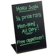Cal Mil 216-13 Black Write on Easel Board - 8.50 x 11 in.