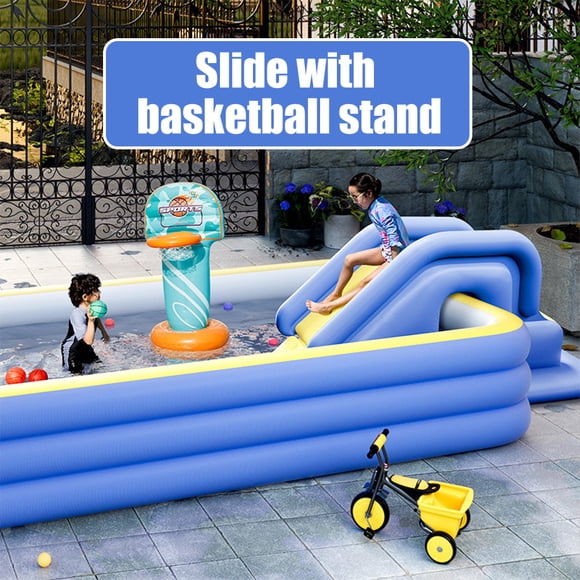 Tobogán inflable, tobogán acuático inflable tobogán acuático inflable compacto tobogán acuático de escalada valor excepcional