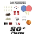 thumbnail image 3 of Realplay Tzumi 10-in-1 Multi Game Table for Arcade Games with Basketball, Foosball, Ping Pong, and More, 3 of 12