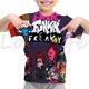 thumbnail image 3 of Camiseta Funkin de viernes por la noche para niños, camiseta divertida de manga corta con dibujos animados del juego FNF, camiseta 3D de verano para niños, ropa kawaii para niños, camiseta de anime, 3 of 5