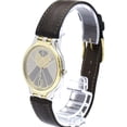 thumbnail image 2 of Pre-Owned OMEGA De Ville Symbol K18 Gold Steel Quartz Mens Watch 196.0316 Polished, 2 of 9