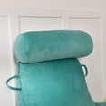 thumbnail image 3 of TOPCHANCES Large Backrest Reading Pillow, Adult Back Pillow, Bed Rest Pillow with Detachable Neck Roll & Higher Support Arms, 30*15*20 inch, Blue, 3 of 9