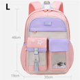 thumbnail image 1 of Mochila escolar con arcoíris para niños y niñas, morral de hombro de princesa, morral escolar para adolescentes QYM unisex, 1 of 2