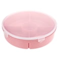 thumbnail image 3 of Serving Candy Tray Container Fruit Snack Dish Box Nut Appetizer Dried Vegetablefood Partyorganizer Section Case Lid Tray, 3 of 6