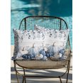 thumbnail image 4 of Outdoor Pillows Waterproof, Thanksgiving Blue Pumpkins Bedding Throw Pillows with Insert for Couch Sofa Bed, Fall Eucalyptus Farmhouse Wooden 16x16 Inch Pillowcases Decorative Patio Pillow Set of 2, 4 of 8