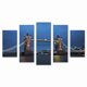 thumbnail image 1 of Cuadro Decorativo Puente Torre Londres Juego De 5 Piezas 150x80cm Ideal Para Sala Comedor Oficina Moderna, 1 of 5