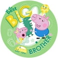 thumbnail image 2 of CafePress - Peppa Pig: The Best Big Brother - 16 Ounce Classic Clear Insulated Double Wall Tumbler Cup with Lid Straw , Reusable, 2 of 5