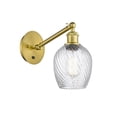 thumbnail image 1 of 317-1W-SG-G292-LED-Innovations Lighting-Caledonia - 1 Light Wall Sconce In Industrial Style-11.38 Inches Tall and 5.3 Inches Wide Satin Gold Clear, 1 of 1