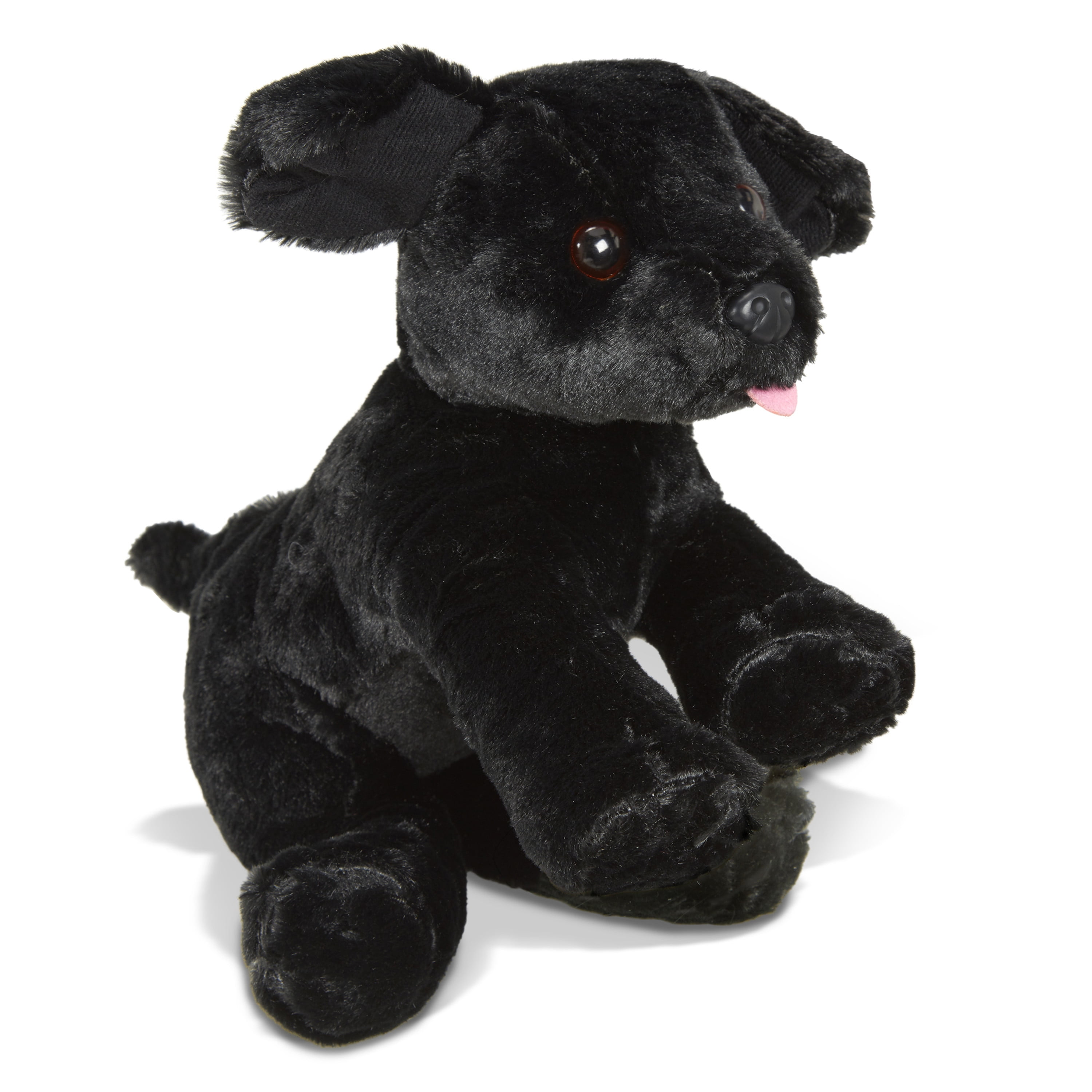 Melissa Doug Benson Black Lab Stuffed Animal Puppy Dog