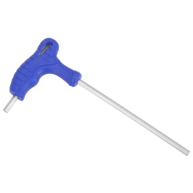Unique Bargains 4mm Hex Key T-Handle Dual End Wrench Spanner, Metric CR-V Steel