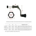 thumbnail image 6 of Metal Rocker Arm Spinning Reel Handle Grip for Fishing Reel Replacement, 6 of 8