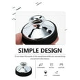 thumbnail image 3 of OUNONA Plated Silver Plastic Alto Saxophone Mute Lightweight Sound Dampener for Sax Instruments, 3 of 8