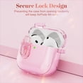 thumbnail image 4 of Funda transparente compatible con Airpods 4 con cierre de seguridad Mciaobs, 4 of 7
