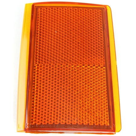 Reflector Compatible with 1992-1993 Chevrolet Blazer 1992-1993 Chevrolet C1500 Suburban 1988-1993 Chevrolet C1500 1992-1993 Chevrolet C2500 Suburban Front Driver Side Upper Sold individually