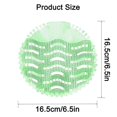 thumbnail image 4 of Urinal Sieve Spray Mats Urinal Sieve Deopads For Urinals Deodorisers 8 Pieces (blue, Green, Purple, Orange), 4 of 5