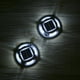 thumbnail image 4 of Trajes de lámpara al aire libre 4PCS Solar Powered 8LEDs Ground Driveway Light Lámpara de cubierta IP68 Impermeable 600mAh incorporado Celda recargable Azul + blanco Color de luz conmutable Modo brill Andoer Trajes de lámpara al aire libre, 4 of 7