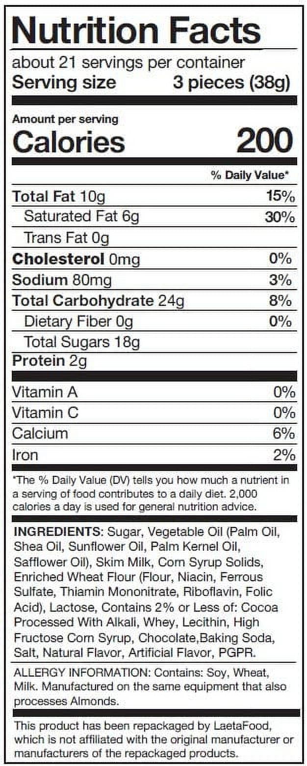 Hershey's Cookies 'n' Crme Snack Size Candy Bar, Bulk 2 Pounds Bag