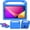 Blue, variant on KOMI Case Kids for TCL Tab 8 LE (8.0 Inch) Model 9137W EVA Shockproof Handle Light Weight Stand Cover, Purple
