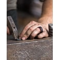 thumbnail image 2 of King Will Silicone Rings For Men, Black & Red Rubber Wedding Bands with Unique Mountain Peak Design, 8mm Wide 2.2mm Thick, Comfort Fit Size 12, 2 of 6