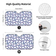 thumbnail image 3 of Bingfone Cute White Rabbit Car Windshield Sun Shade Protector Keep Your Vehicle Cool Sun Shield Visor Cover Foldable for Car Truck SUV-Medium, 3 of 8