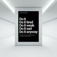 thumbnail image 7 of Consistency Do It Tired Do It Weak Poster Motivation Wall Art Inspirational Wall Decor Print for Bedroom Kids Grils Boys Teens, 7 of 7
