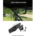 thumbnail image 2 of A & UTV PRO Rearview Mirror For 2020-2024 Polaris RZR PRO XP/PRO R/Turbo R/RZR Trail/S, 2024 RZR XP 1000, UTV Panoramic Center Convex Rear View Mirror Accessories, Replace OEM # 2883763,1PC, 2 of 7