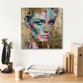 thumbnail image 6 of Epic Graffiti 'Golden Hues Portrait' by Svetlana Aleynikova Canvas Wall Art, 18" x 18", 6 of 8