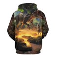 thumbnail image 3 of Dinosaur 3D Pattern Men's Women New Sweatshirt Hoodie Men's Plus Size Sweatshirt Hooded Sweatshirt 3d Printed Street Men's Cloth, 3 of 6