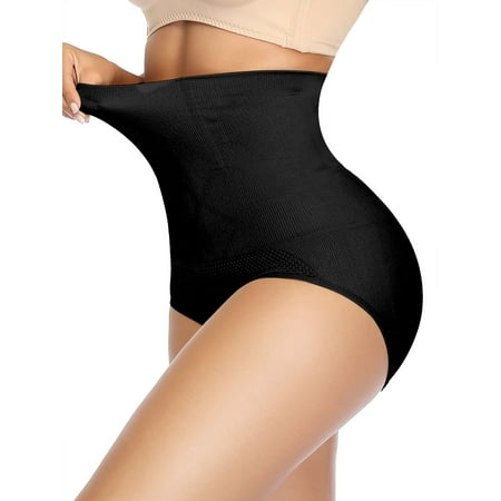 VASLANDA High Waisted Shapewear for Women Tummy Control Panty Seamless Slimming Briefs