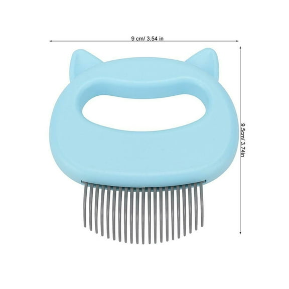 Pluokvzr Pets Cat Dog Massage Shell Comb Grooming Hair Removal Shedding Cleaning Brush