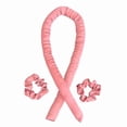 thumbnail image 1 of Heatless Curling Rod Headband, Styling Tools For Long Hair (pink), 1 of 1