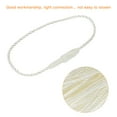 thumbnail image 4 of Unique Bargains Polyester Rope Hang Tag String Snap Lock ,Plastic Tags Ties 120mm/7.42' Length,1mm/0.04' Dia,Pack of 100,Beige, 4 of 5