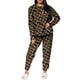 thumbnail image 1 of Conjunto de Pijama para Mujer Shendy Vendy Manga Larga Cuello Redondo con Estampado Transpirable, 1 of 5