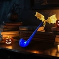 thumbnail image 2 of Customized Dragon Bookshelf Nook Decor, Personalized 3D Printed Fire-Breathing Fantasy Shelf Decor with Flying Dragon Design, Dragon Bookends Display, 2 of 9