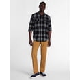 thumbnail image 2 of George Men's and Big Men's Double Pocket Flannel Shirt, Sizes XS-3XLT, 2 of 5