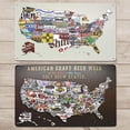 thumbnail image 4 of American Craft Beer Week Beer States Map Vintage Poster Metal Tin Sign Wall Decor, 4 of 6