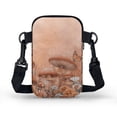 thumbnail image 2 of HELLHERO Cat in Ice Cream Cone 4.33"x1.97"x7.09" Sling Bag Polyester for Men, Women, 2 of 7