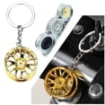 thumbnail image 7 of Vikakiooze Fit Wheel Rim Keychains Creative Auto Part Car Keyring Key Chains Rings Decors, 7 of 7