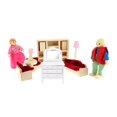 thumbnail image 2 of White Mini casa de muñecas en miniatura para niños, accesorios en miniatura, tocador, muebles de dormitorio, juguete de imitación, 1/12, 2 of 5