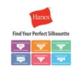thumbnail image 4 of Hanes Women's Super Value Bonus Cool Comfort Cotton Hi-Cut Underwear, 6+3 Bonus Pack, 4 of 7