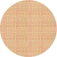 thumbnail image 1 of Ahgly Company Indoor Round Patterned Carrot Orange Area Rugs, 7' Round, 1 of 6