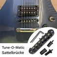 thumbnail image 2 of Guitar Saddle Bridge Replacement Step Roller Instrument Upgrade with Included Tools 8PCS, 2 of 4
