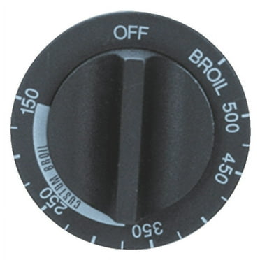 Exact Replacement Parts 3149987 Thermostat Knob, Whirlpool Range, Black